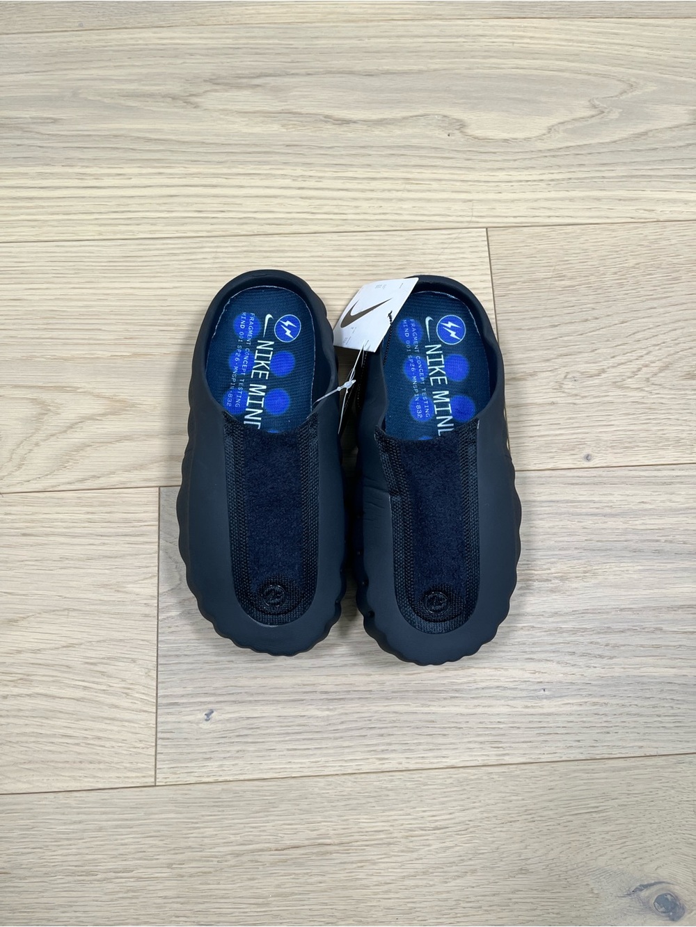 Nike Minds 001 Slides Fragment Black - Picture 2 of 12